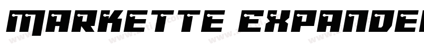 Markette Expanded字体转换